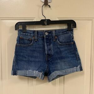 Classic Blue Denim Women's Shorts